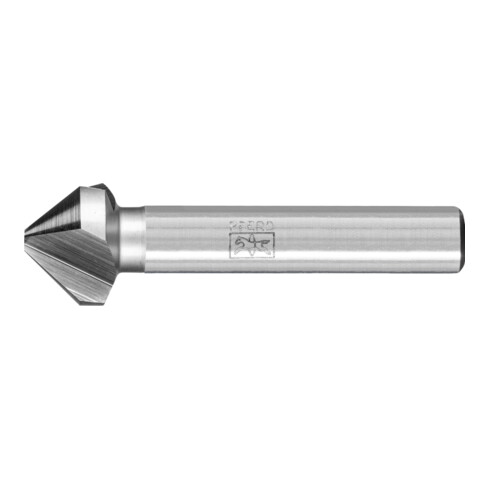 PFERD HSSE Co5 Kegel-und Entgratsenker 90° Ø 19 mm Schaft-Ø 10 mm DIN 335 C mit Ungleichteilung