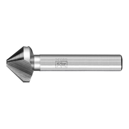 PFERD HSSE Co5 Kegel-und Entgratsenker 90° Ø 23 mm Schaft-Ø 25 mm DIN 335 C mit Ungleichteilung