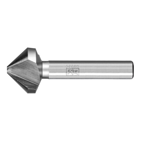 PFERD HSSE Co5 Kegel-und Entgratsenker 90° Ø 25 mm Schaft-Ø 25 mm DIN 335 C mit Ungleichteilung