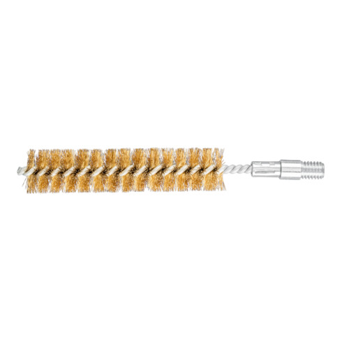 PFERD Innenbürste IBU Ø22x100mm Gewinde 3/8" BSW Messing-Draht-Ø0,20