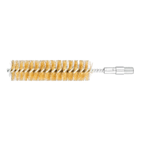 PFERD Innenbürste IBU Ø25x100mm Gewinde 3/8" BSW Messing-Draht-Ø0,20