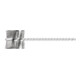 PFERD Innenbürste IBU Ø25x25 mm Schaft-Ø3,8 mm Edelstahl-Draht-Ø0,12-1