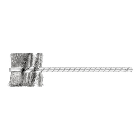 PFERD Innenbürste IBU Ø25x25 mm Schaft-Ø3,8 mm Edelstahl-Draht-Ø0,12