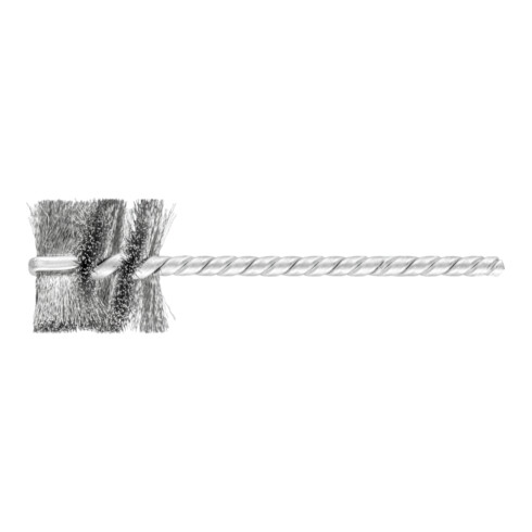 PFERD Innenbürste IBU Ø25x25 mm Schaft-Ø3,8 mm Stahl-Draht-Ø0,12
