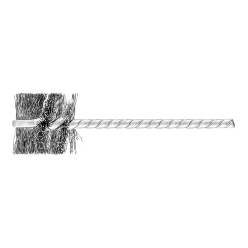 PFERD Innenbürste IBU Ø25x25 mm Schaft-Ø3,8 mm Stahl-Draht-Ø0,20