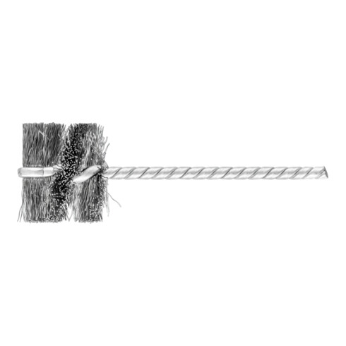 PFERD Innenbürste IBU Ø29x25 mm Schaft-Ø3,8 mm Stahl-Draht-Ø0,20