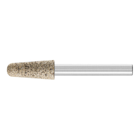 PFERD INOX EDGE Schleifstift Kegel Ø 10x25 mm Schaft-Ø 6 mm A46 für Edelstahl