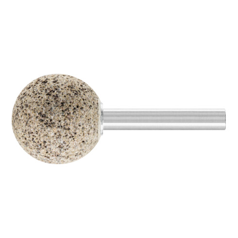 PFERD INOX EDGE Schleifstift Kugel Ø 25x25 mm Schaft-Ø 6 mm A30 für Edelstahl