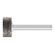 PFERD INOX EDGE Schleifstift Zylinder Ø 20x8 mm Schaft-Ø 6 mm A30 für Edelstahl-1