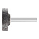 PFERD INOX EDGE Schleifstift Zylinder Ø 32x8 mm Schaft-Ø 6 mm A30 für Edelstahl-1