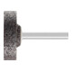 PFERD INOX EDGE Schleifstift Zylinder Ø 40x13 mm Schaft-Ø 6 mm A30 für Edelstahl-1