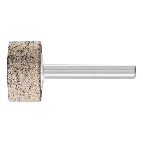 PFERD INOX Schleifstift Zylinder Ø 25x13 mm Schaft-Ø 6 mm A30 für Edelstahl