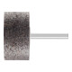 PFERD INOX Schleifstift Zylinder Ø 50x25 mm Schaft-Ø 6 mm A24 für Edelstahl-1