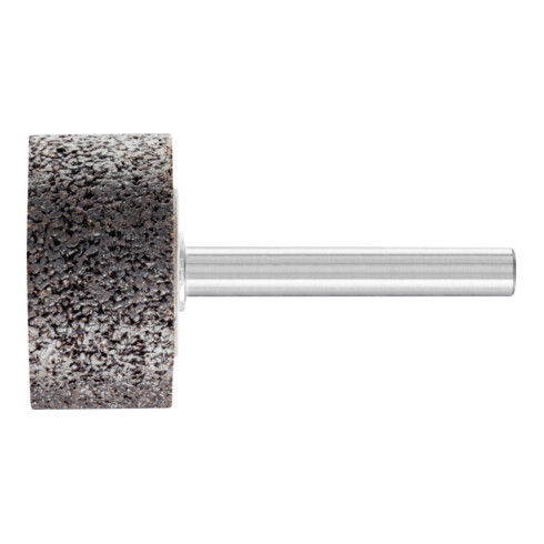 PFERD INOX Schleifstift Zylinder Ø 32x16 mm Schaft-Ø 6 mm A24 für Edelstahl