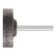 PFERD INOX Schleifstift Zylinder Ø 40x13 mm Schaft-Ø 6 mm A30 für Edelstahl-1