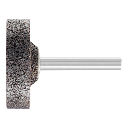 PFERD INOX Schleifstift Zylinder Ø 40x13 mm Schaft-Ø 6 mm A30 für Edelstahl
