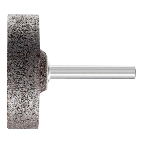 PFERD INOX Schleifstift Zylinder Ø 50x13 mm Schaft-Ø 6 mm A30 für Edelstahl