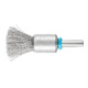 PFERD INOX-TOTAL Pinselbürste ungezopft PBUIT Ø15 mm Schaft-Ø6 mm Edelstahl-Draht-Ø0,20-1