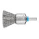 PFERD INOX-TOTAL Pinselbürste ungezopft PBUIT Ø20mm Schaft-Ø6 mm Edelstahl-Draht-Ø0,15-1