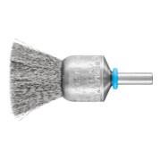 PFERD INOX-TOTAL Pinselbürste ungezopft PBUIT Ø20mm Schaft-Ø6 mm Edelstahl-Draht-Ø0,15