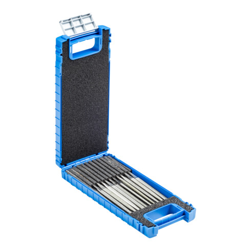 PFERD Jeu de limes aiguilles diamantées, 11 pièces, 140 mm D126 μm