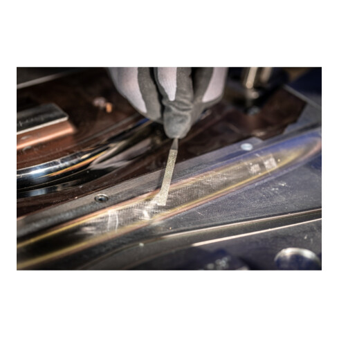 PFERD Jeu de limes aiguilles diamantées, 11 pièces, 140 mm D126 μm