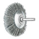 PFERD Kegelbürste ungezopft KBU Ø 70x10mm Schaft-Ø 6 mm SiC-Filament-Ø 0,55 mm Korn 120-1