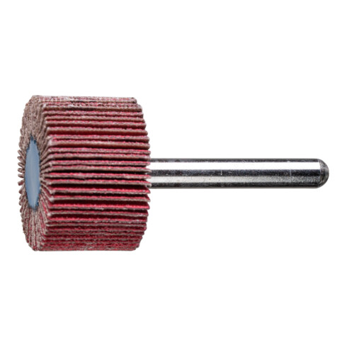 PFERD Keramikkorn Fächerschleifer F Ø 30x20mm Schaft-Ø 6 mm CO-COOL120 hoher Abtrag auf Edelstahl