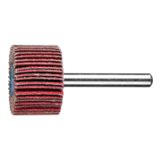 PFERD Keramikkorn Fächerschleifer F Ø 30x20mm Schaft-Ø 6 mm CO-COOL80 hoher Abtrag auf Edelstahl