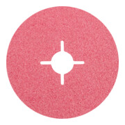 PFERD Keramikkorn Fiberscheibe Ø 115 mm CO50 für höchsten Abtrag auf Stahl