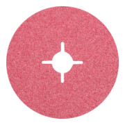 PFERD Keramikkorn Fiberscheibe Ø 125 mm CO36 für höchsten Abtrag auf Stahl