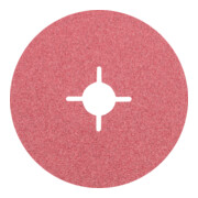 PFERD Keramikkorn Fiberscheibe Ø 125 mm CO60 für höchsten Abtrag auf Stahl