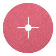 PFERD Keramikkorn Fiberscheibe Ø 180mm CO36 für höchsten Abtrag auf Stahl