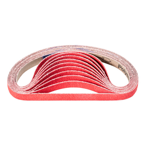 PFERD Keramikkorn Schleifband BA 16x480mm CO-COOL60 für Edelstahl-Schliff mit Bandschleifer