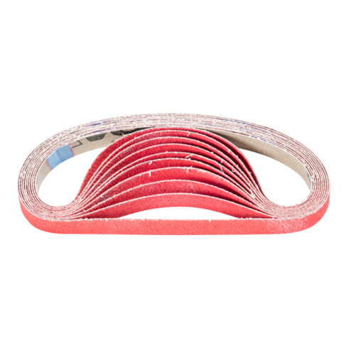 PFERD Keramikkorn Schleifband BA 16x520mm CO-COOL60 für Edelstahl-Schliff mit Bandschleifer
