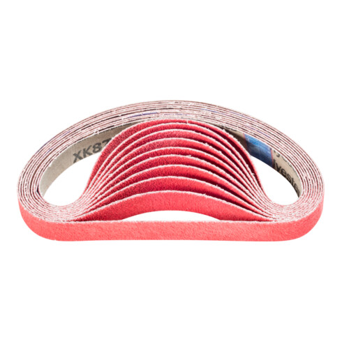 PFERD Keramikkorn Schleifband BA 20x480mm CO-COOL60 für Edelstahl-Schliff mit Bandschleifer