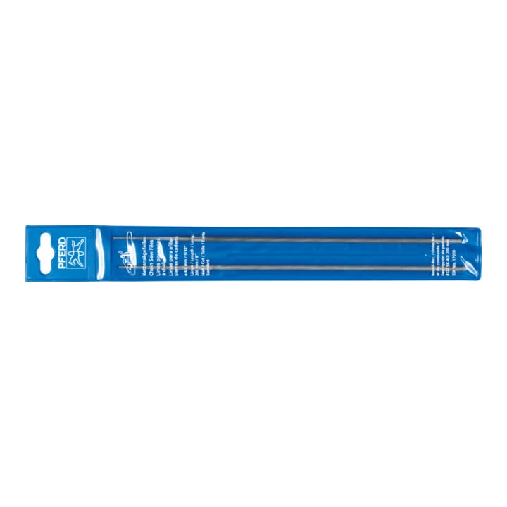 PFERD Kettensägefeile Rund Ø 4,0x200mm Classic Line in 2er-Kunststoffhülle