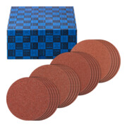 PFERD Klettronden-Set Grob Korund 20-tlg. Ø 125 mm A40,60,80,120 für Winkelschleifer