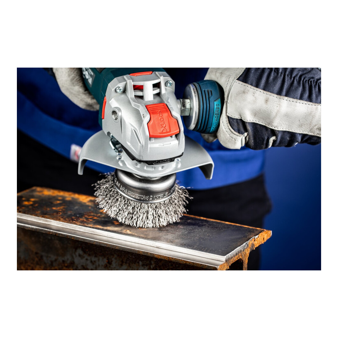 PFERD Komborstel met draad, ongetordeerd POS TBU 60/X-LOCK ST 0,30