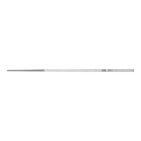 PFERD Konische Diamantfeile 4x170mm D91 (fein) für besonders enge, tiefliegende Konturen
