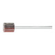 PFERD Korund Fächerschleifer F Ø 10x10mm Schaft-Ø 3 mm A150 für Feinschliff und Finish-1