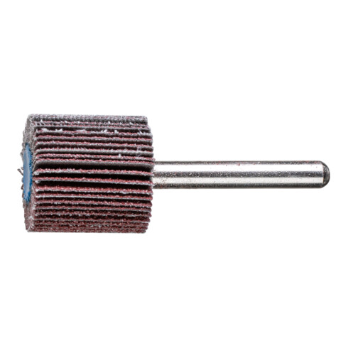 PFERD Korund Fächerschleifer F Ø 25x25 mm Schaft-Ø 6 mm A60 für Feinschliff und Finish