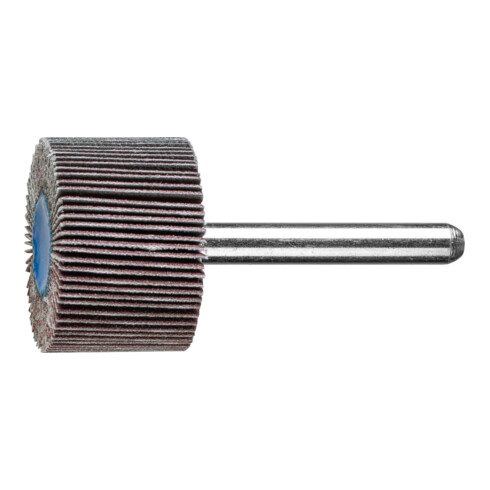 PFERD Korund Fächerschleifer F Ø 30x20mm Schaft-Ø 6 mm A180 für Feinschliff und Finish