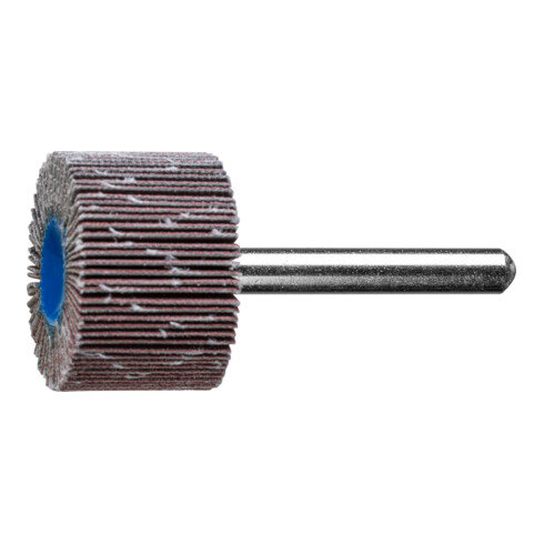 PFERD Korund Fächerschleifer F Ø 30x20mm Schaft-Ø 6 mm A240 für Feinschliff und Finish