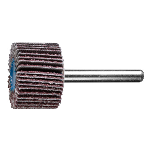 PFERD Korund Fächerschleifer F Ø 30x20mm Schaft-Ø 6 mm A40 für Feinschliff und Finish