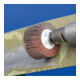 PFERD Korund Fächerschleifer F Ø 80x20mm Schaft-Ø 6 mm A80 für Feinschliff und Finish-2