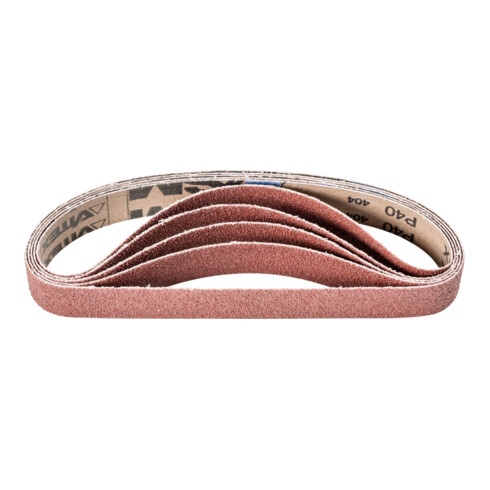 PFERD Korund Schleifband BA 30x533 mm A40 für universelle Anwendung mit Rohrbandschleifer