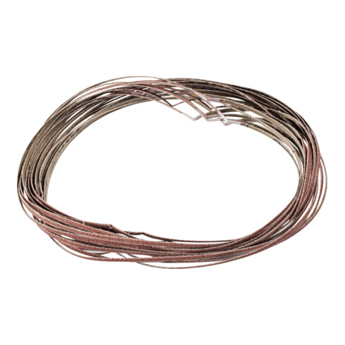 PFERD Korund Schleifband BA 3x520mm A60 für universelle Anwendung mit Bandschleifer