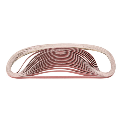 PFERD Korund Schleifband BA 6x520mm A400 für universelle Anwendung mit Bandschleifer