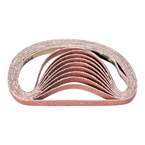 PFERD Korund Schleifband BA 9x305 mm A60 für universelle Anwendung mit Bandschleifer